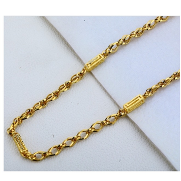 22 carat gold hallmarks designer chain RH-GC555