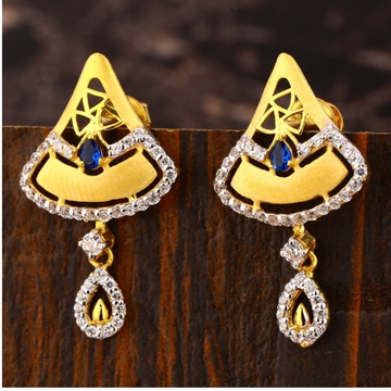 22 carat gold ladies earrings RH-LE730