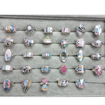 925 Starling Silver Colourfull Pal Rings RH-925CPR...