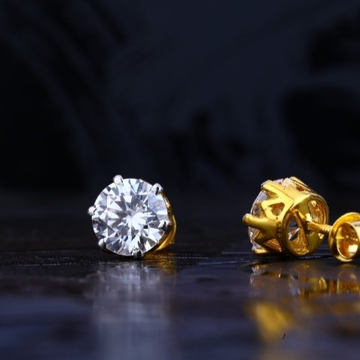 22 carat gold fancy classical ladies earrings RH-L...