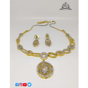 22 carat gold necklace set RH-NS632
