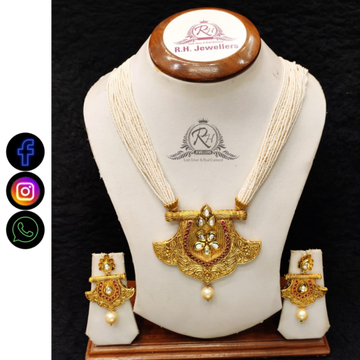 22 carat gold manufacturer of fancy necklace set R...