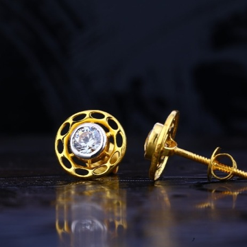 22 carat gold fancy exclusive ladies earrings RH-L...