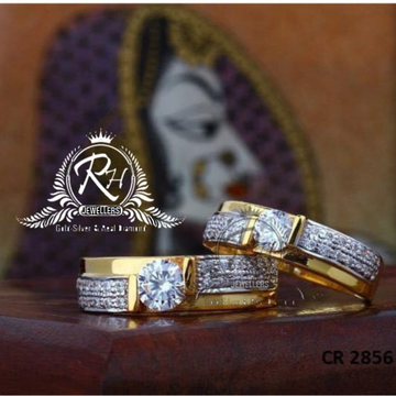 22 carat gold single stone rings RH-CR806