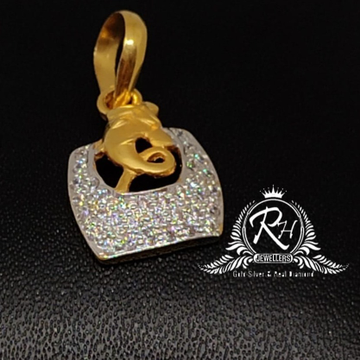 22 carat gold fancy daimond pendal RH-PL495