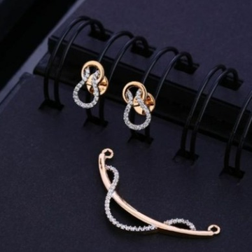 18 carat  rose gold antique ladies pendants set RH...