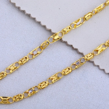 22 carat gold hallmark designer gents chain RH-GC5...