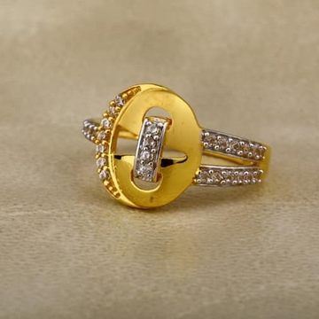 916 Gold cZ Ladies Ring LR-0023