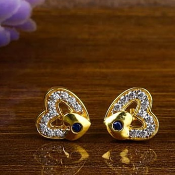 916 Gold earring