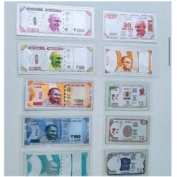 Sliver 999 Pure 10 Rs To 2000 Rs Note RH-Sliver No...