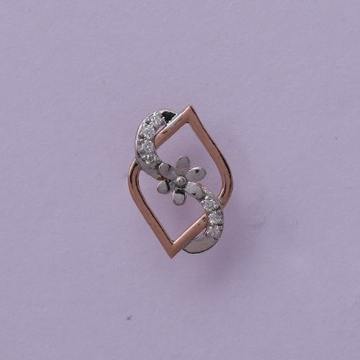 18 carat gold real daimonds ladies earrings RH-LE9...