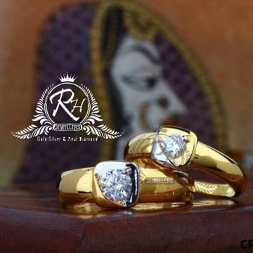 22 carat gold classic couple rings RH-CR813