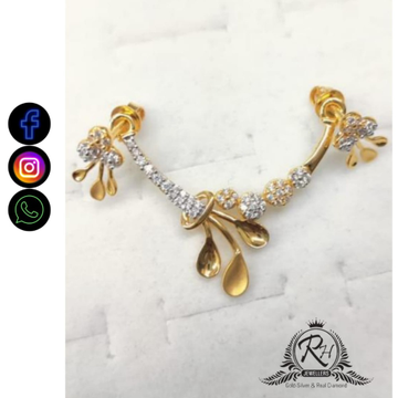 22 carat gold antique ladies pendants RH-PD878
