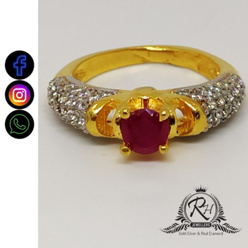 22 carat gold classical ladies rings RH-LR409