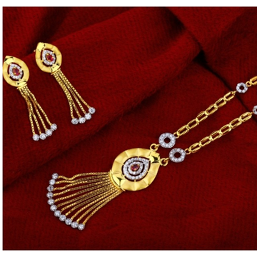 22 carat gold ladies hallmark necklace set RH-NS56...