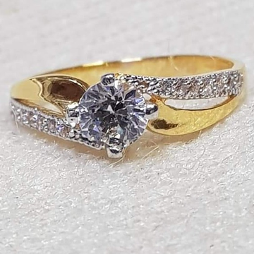 22 carat gold  ladies diamond ring RH-GR348