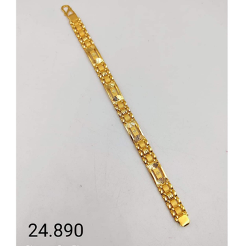 22 carat gold gents bracelet RH-GB5123