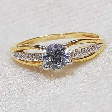 22 carat gold ladies classic diamond ring  RH-GR33...