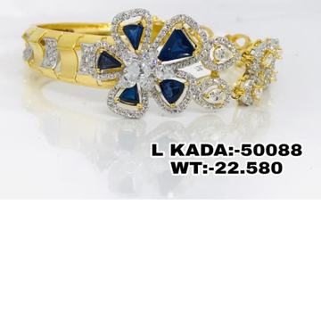 916 Gold Blue Stone Ladies antic Brasclet Kadu RH-...