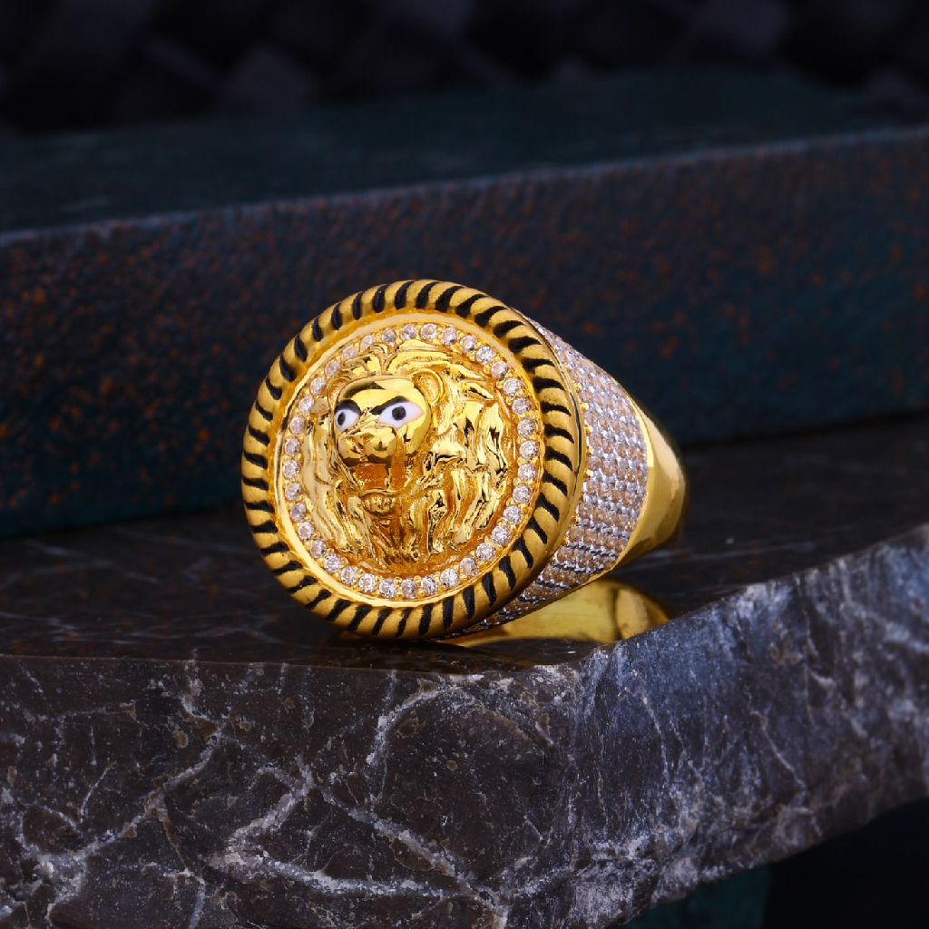 New Latest Design Gold Ring For Men