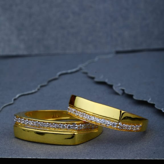 Latest Design Gold Couple Ring