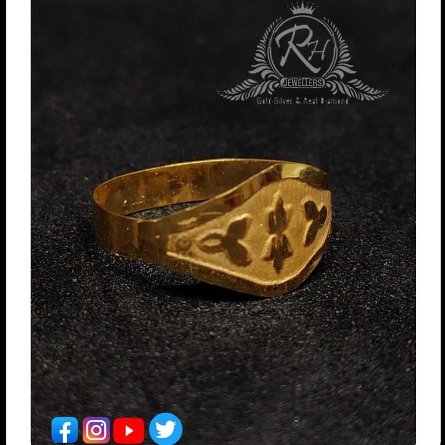 22 carat gold antic kids rings Rh-KR586