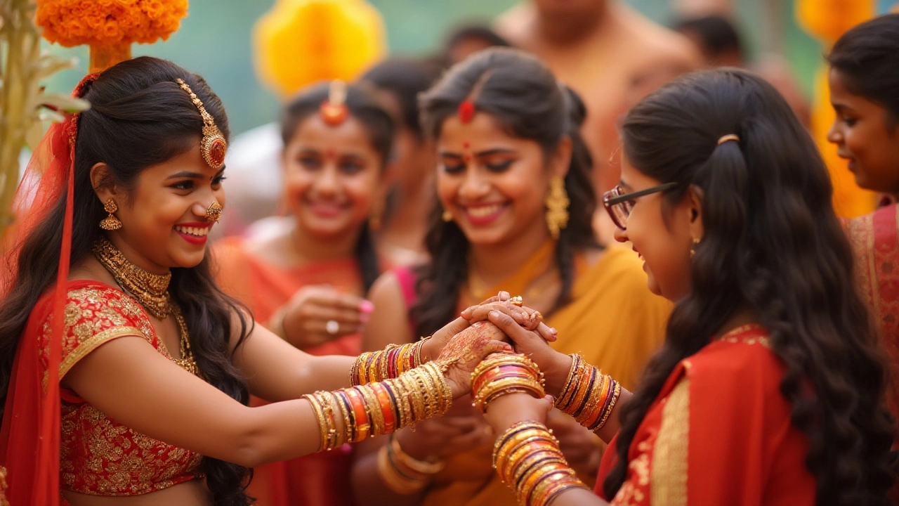 The Symbolic Meaning Behind Gifting Indian Bangles