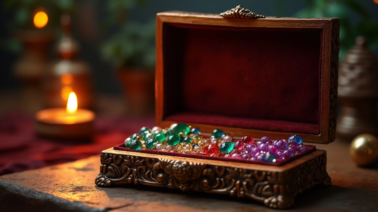 Discover the Most Powerful Stones in Indian Temple Jewelry