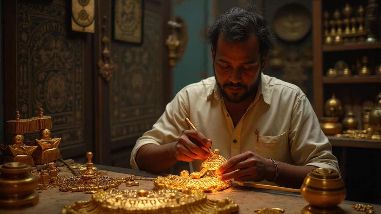 Discovering the Best Gold for Temple Jewellery in India