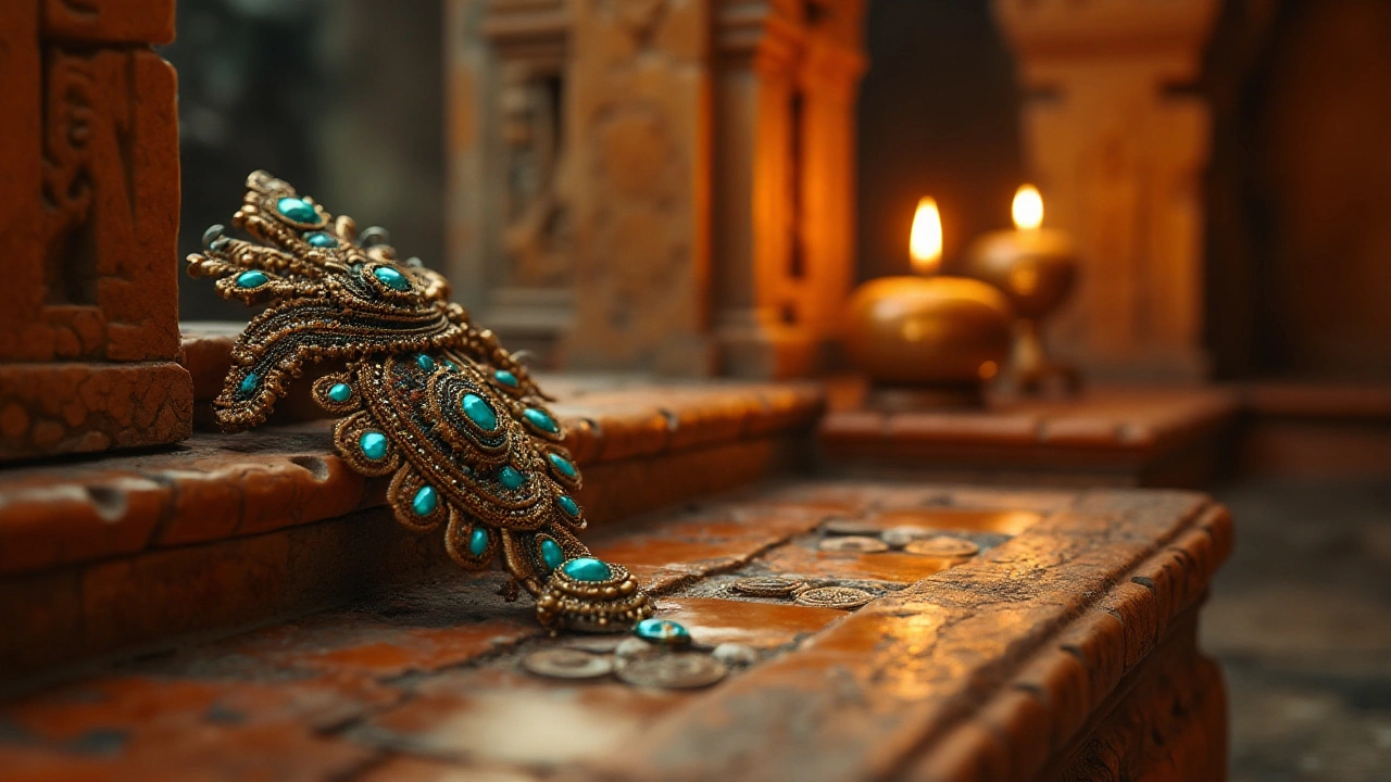 How to Identify Genuine Turquoise in Temple Jewellery