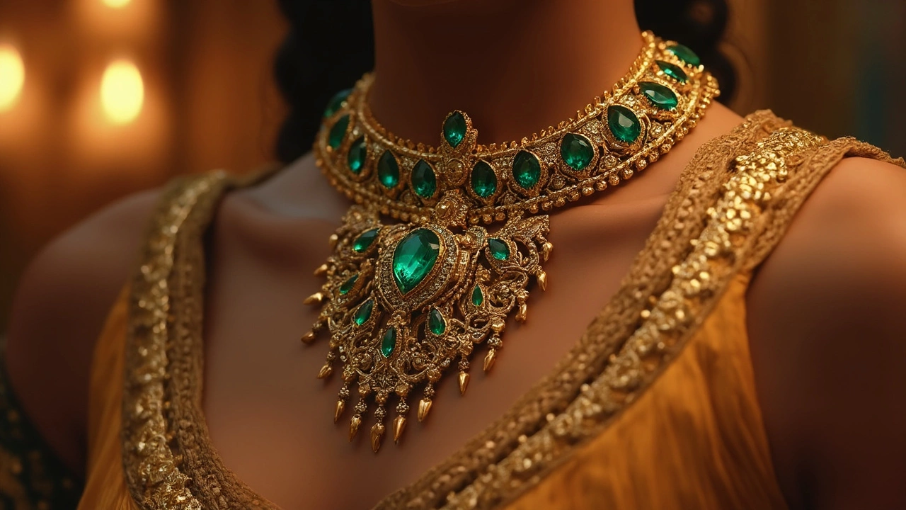 Palakka Mala: Diving into India's Vibrant Temple Jewellery Tradition