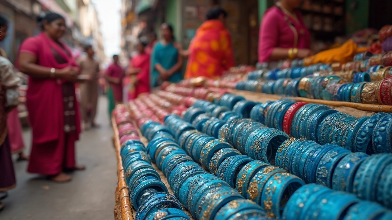 The Symbolism of Blue Bangles in Indian Culture