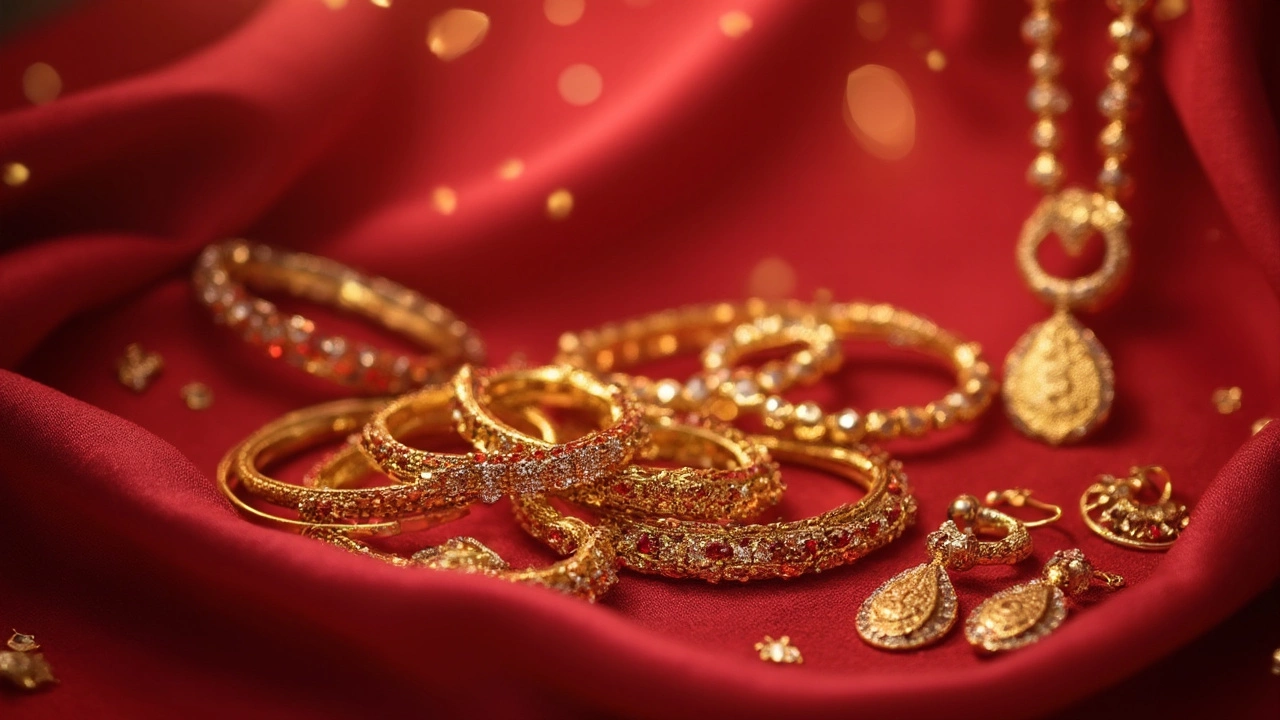 Best Colors to Make Gold Jewelry Pop
