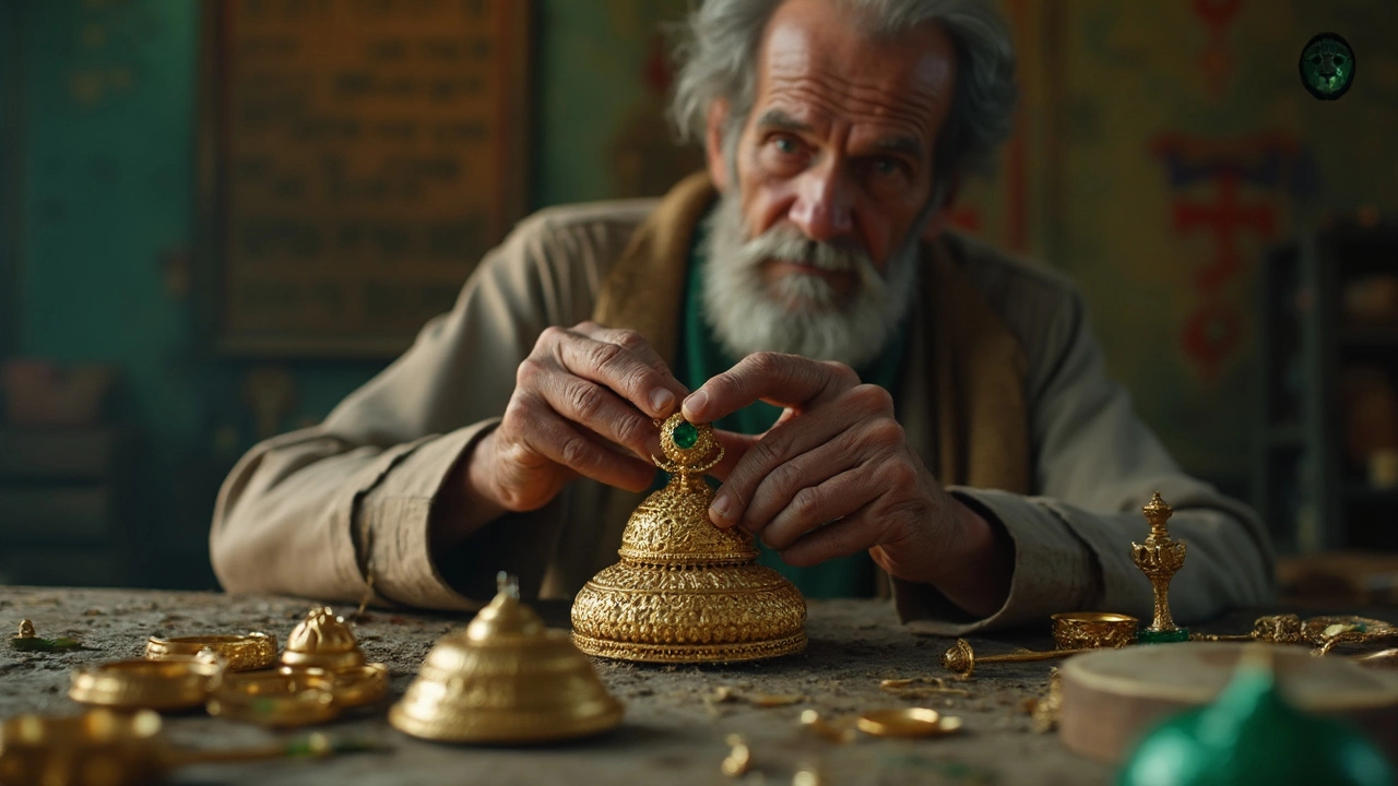 Emeralds in Temple Jewellery: More Than Just Bling