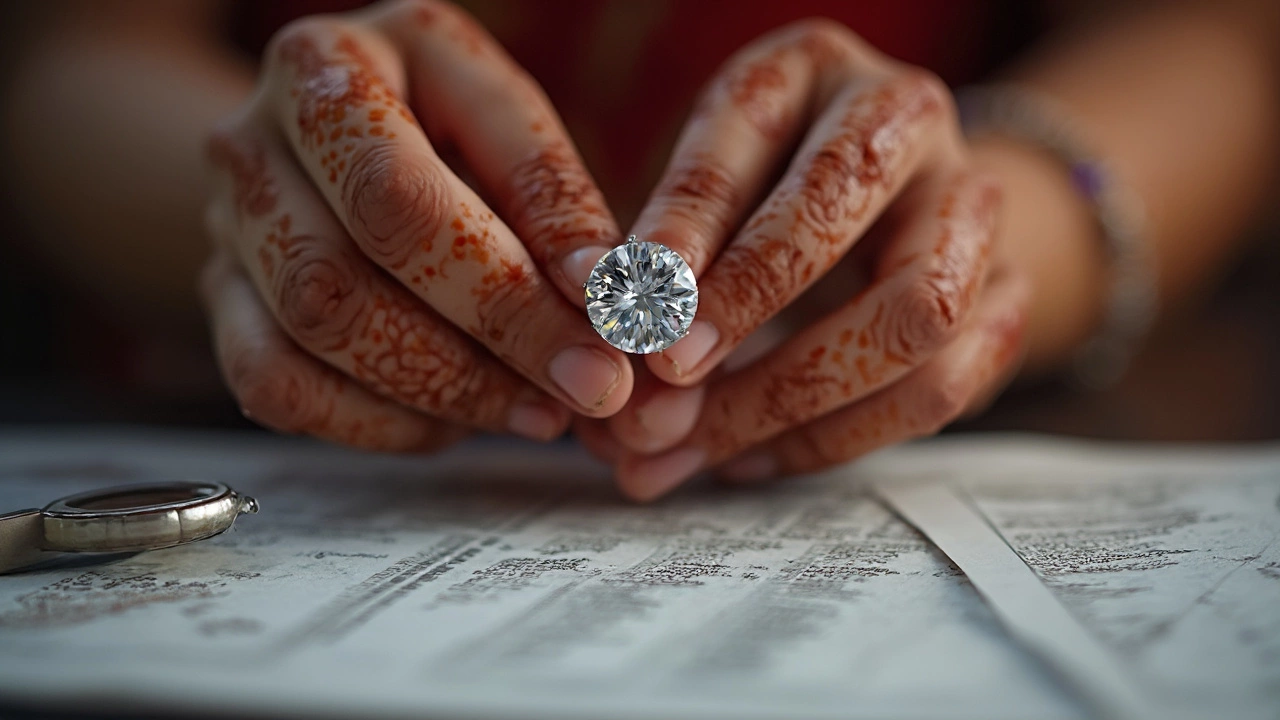 Spotting Real vs. Fake Diamonds in India