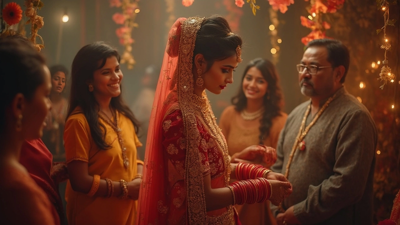 From Childhood to Marriage: When Do Girls Start Wearing Red Bangles?