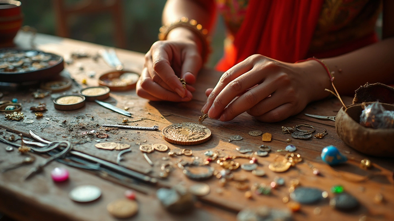 Coin Necklace Without a Hole: Easy Jewellery Hack