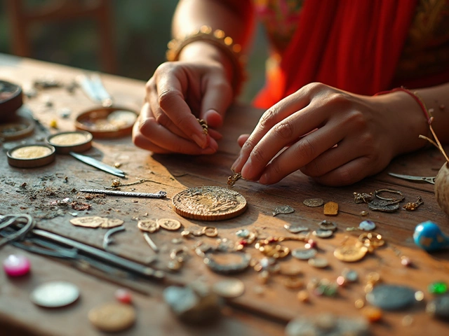 Coin Necklace Without a Hole: Easy Jewellery Hack