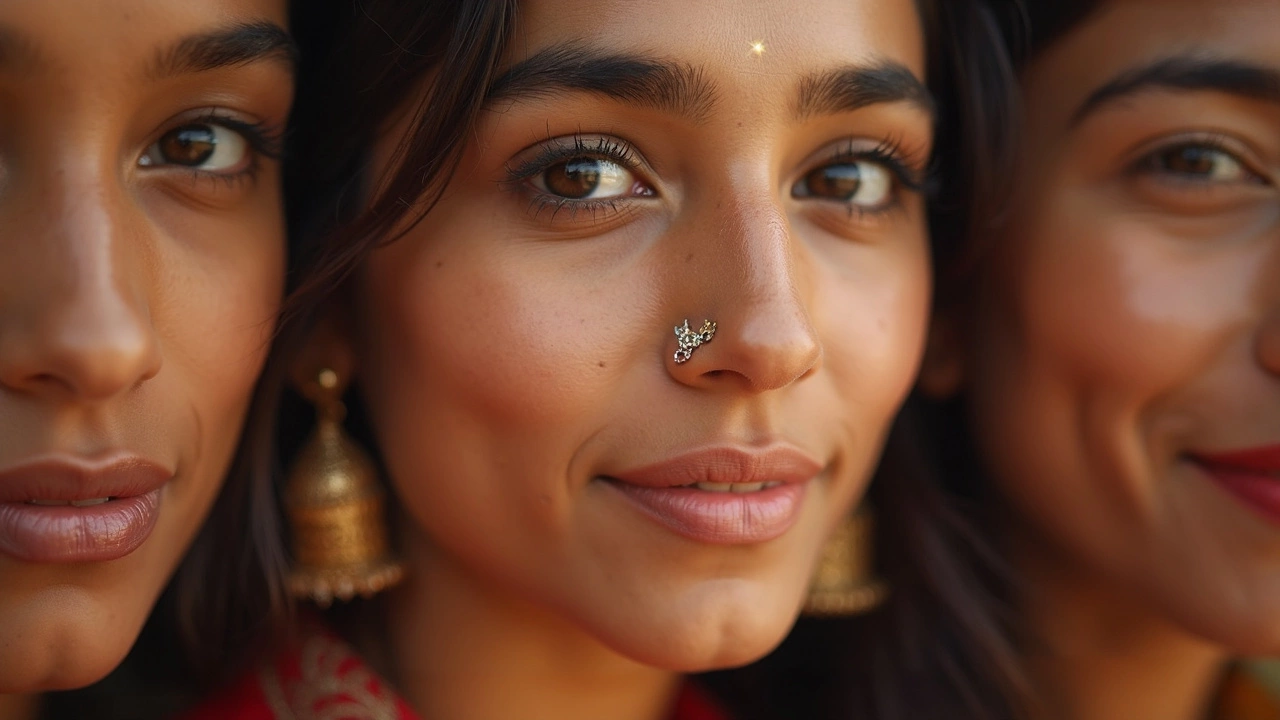 Matching Nose Pins to Your Face and Style