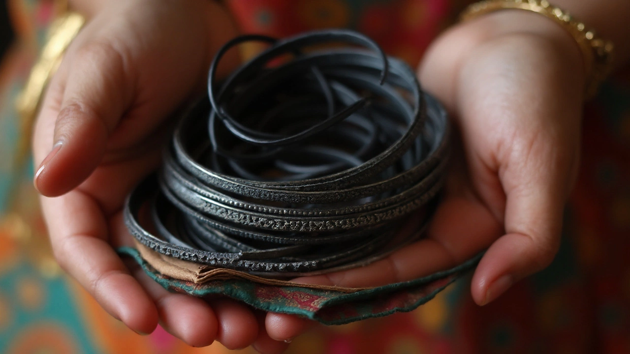 Picking, Wearing, and Caring for Black Bangles