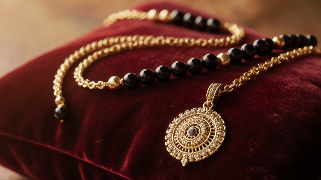 Why Black Beads Are Used in Mangalsutra - Symbolism, History & Style