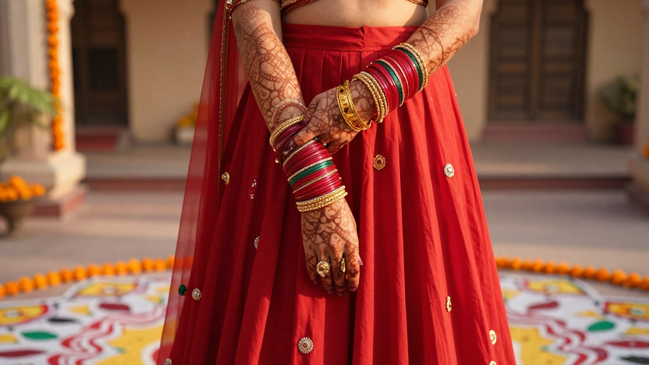 What Do the Colors of Bangles Mean in Indian Tradition?