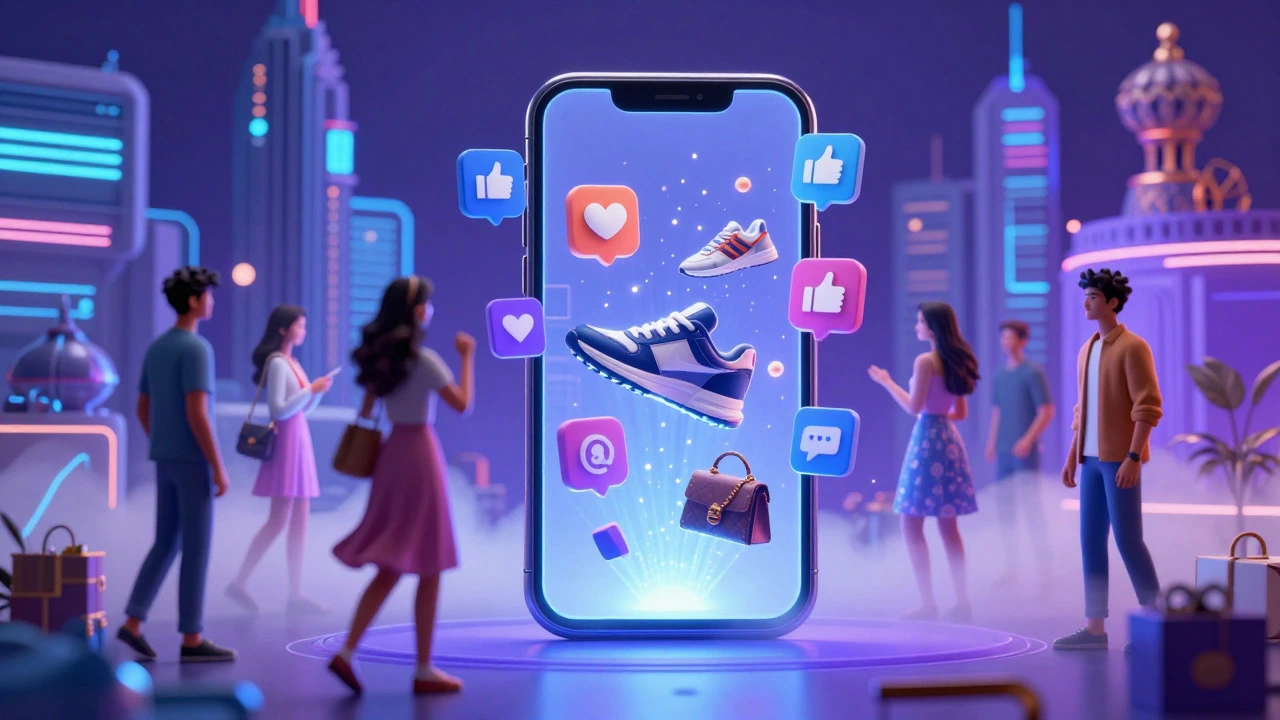 Digital social media influencing luxury fashion